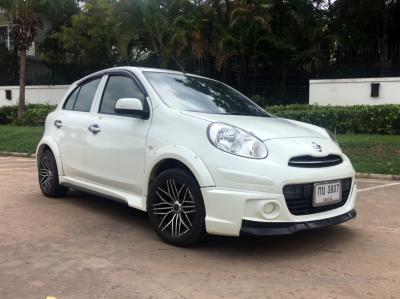 รถบ้าน รถมือสอง Nissan March เกียร์ Auto มี Airbag ABS ปี 2012 โดย หญิงรถบ้าน รถมือสองขอนแก่น ราคาถูก ผ่อนสบาย
