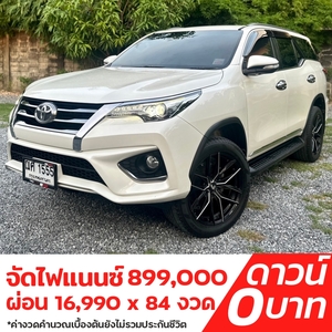 รถบ้าน รถมือสอง Toyota Fortuner 2.8 TRD Sportivo เกียร์ Auto 4WD ปี 2017 โดย หญิงรถบ้าน รถมือสองขอนแก่น ราคาถูก ผ่อนสบาย