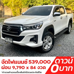รถบ้าน รถมือสอง Toyota Hilux Revo Prerunner Double Cab 2.4 รุ่น E Plus เกียร์ M/T ปี 2018 โดย หญิงรถบ้าน รถมือสองขอนแก่น ราคาถูก ผ่อนสบาย