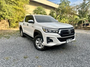 รถบ้าน รถมือสอง Toyota Hilux Revo Prerunner Double Cab 2.4 รุ่น E Plus เกียร์ M/T ปี 2018 โดย หญิงรถบ้าน รถมือสองขอนแก่น ราคาถูก ผ่อนสบาย