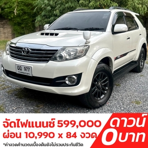 รถบ้าน รถมือสอง Toyota Fortuner 3.0 V เกียร์ Auto 2WD ปี 2015 โดย หญิงรถบ้าน รถมือสองขอนแก่น ราคาถูก ผ่อนสบาย