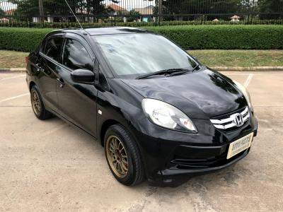 รถบ้าน รถมือสอง (ฟรีดาวน์) Honda Brio Amaze 1.2 รุ่น V เกียร์อัตโนมัติ ปี 2013 โดย หญิงรถบ้าน รถมือสองขอนแก่น ราคาถูก ผ่อนสบาย