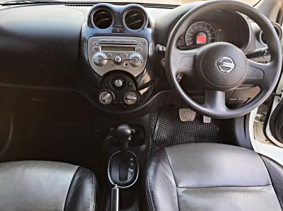 รถบ้าน รถมือสอง Nissan March 1.2 รุ่น EL CVT เกียร์ Auto ปี 2013 โดย หญิงรถบ้าน รถมือสองขอนแก่น ราคาถูก ผ่อนสบาย