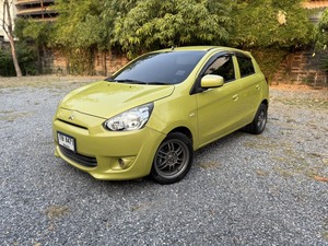 รถบ้าน รถมือสอง Mitsubishi Mirage 1.2 รุ่น GLX เกียร์ Auto ปี 2013 โดย หญิงรถบ้าน รถมือสองขอนแก่น ราคาถูก ผ่อนสบาย