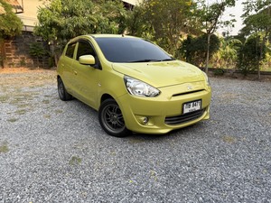 รถบ้าน รถมือสอง Mitsubishi Mirage 1.2 รุ่น GLX เกียร์ Auto ปี 2013 โดย หญิงรถบ้าน รถมือสองขอนแก่น ราคาถูก ผ่อนสบาย