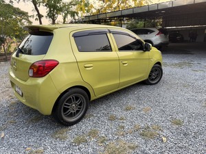 รถบ้าน รถมือสอง Mitsubishi Mirage 1.2 รุ่น GLX เกียร์ Auto ปี 2013 โดย หญิงรถบ้าน รถมือสองขอนแก่น ราคาถูก ผ่อนสบาย