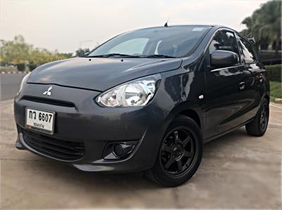รถบ้าน รถมือสอง Mitsubishi Mirage 1.2 รุ่น GLX เกียร์ MT ปี 2556  โดย หญิงรถบ้าน รถมือสองขอนแก่น ราคาถูก ผ่อนสบาย