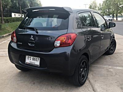 รถบ้าน รถมือสอง Mitsubishi Mirage 1.2 รุ่น GLX เกียร์ MT ปี 2556  โดย หญิงรถบ้าน รถมือสองขอนแก่น ราคาถูก ผ่อนสบาย
