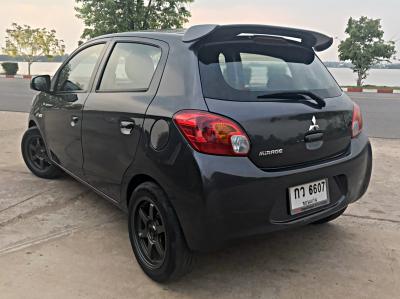 รถบ้าน รถมือสอง Mitsubishi Mirage 1.2 รุ่น GLX เกียร์ MT ปี 2556  โดย หญิงรถบ้าน รถมือสองขอนแก่น ราคาถูก ผ่อนสบาย
