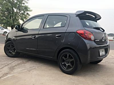 รถบ้าน รถมือสอง Mitsubishi Mirage 1.2 รุ่น GLX เกียร์ MT ปี 2556  โดย หญิงรถบ้าน รถมือสองขอนแก่น ราคาถูก ผ่อนสบาย