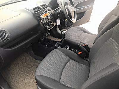 รถบ้าน รถมือสอง Mitsubishi Mirage 1.2 รุ่น GLX เกียร์ MT ปี 2556  โดย หญิงรถบ้าน รถมือสองขอนแก่น ราคาถูก ผ่อนสบาย