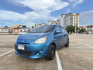 รถบ้าน รถมือสอง Mitsubishi Mirage 1.2 รุ่น GLX เกียร์ Auto ปี 2012 โดย หญิงรถบ้าน รถมือสองขอนแก่น ราคาถูก ผ่อนสบาย