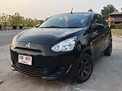 รถบ้าน รถมือสอง Mitsubishi Mirage 1.2 รุ่น GLX เกียร์ ​Auto ปี 2012 โดย หญิงรถบ้าน รถมือสองขอนแก่น ราคาถูก ผ่อนสบาย