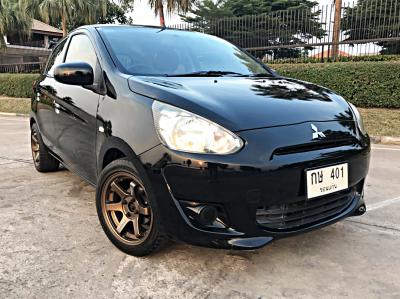 รถบ้าน รถมือสอง Mitsubishi Mirage 1.2 รุ่น GLX เกียร์ ​Auto ปี 2012 โดย หญิงรถบ้าน รถมือสองขอนแก่น ราคาถูก ผ่อนสบาย