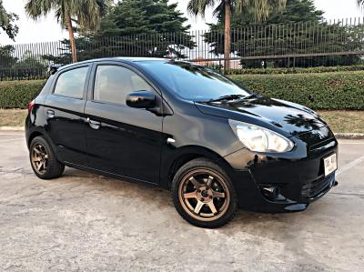 รถบ้าน รถมือสอง Mitsubishi Mirage 1.2 รุ่น GLX เกียร์ ​Auto ปี 2012 โดย หญิงรถบ้าน รถมือสองขอนแก่น ราคาถูก ผ่อนสบาย