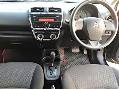 รถบ้าน รถมือสอง Mitsubishi Mirage 1.2 รุ่น GLX เกียร์ ​Auto ปี 2012 โดย หญิงรถบ้าน รถมือสองขอนแก่น ราคาถูก ผ่อนสบาย