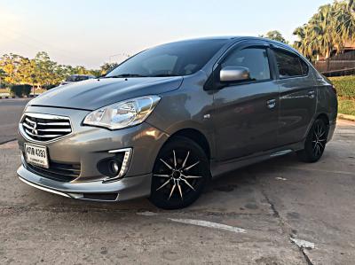 รถบ้าน รถมือสอง Mitsubishi Attrage 1.2 รุ่น GLX เกียร์ Auto ปี 2015 โดย หญิงรถบ้าน รถมือสองขอนแก่น ราคาถูก ผ่อนสบาย