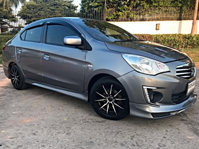 รถบ้าน รถมือสอง Mitsubishi Attrage 1.2 รุ่น GLX เกียร์ Auto ปี 2015 โดย หญิงรถบ้าน รถมือสองขอนแก่น ราคาถูก ผ่อนสบาย