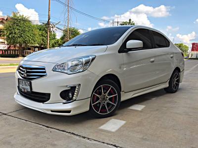 รถบ้าน รถมือสอง Mitsubishi Attrage 1.2 รุ่น Glx เกียร์ Auto ปี 2560 โดย หญิงรถบ้าน รถมือสองขอนแก่น ราคาถูก ผ่อนสบาย