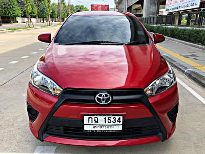 รถบ้าน รถมือสอง Toyota Yaris 1.2 รุ่น J เกียร์ Auto ปี 2014 โดย หญิงรถบ้าน รถมือสองขอนแก่น ราคาถูก ผ่อนสบาย
