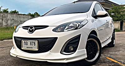 รถบ้าน รถมือสอง Mazda 2 1.5 Elegance Spirit  เกียร์ Auto ปี 2013 โดย หญิงรถบ้าน รถมือสองขอนแก่น ราคาถูก ผ่อนสบาย