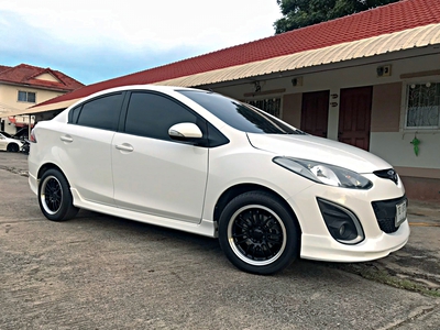 รถบ้าน รถมือสอง Mazda 2 1.5 Elegance Spirit  เกียร์ Auto ปี 2013 โดย หญิงรถบ้าน รถมือสองขอนแก่น ราคาถูก ผ่อนสบาย