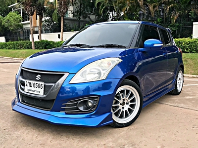 รถบ้าน รถมือสอง Suzuki Swift 1.2 รุ่น GLX เกียร์ Auto ปี 2013  โดย หญิงรถบ้าน รถมือสองขอนแก่น ราคาถูก ผ่อนสบาย