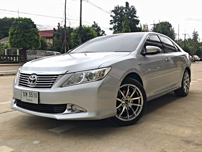 รถบ้าน รถมือสอง Toyota Camry 2.0 รุ่น G เกียร์ Auto ปี 2013  โดย หญิงรถบ้าน รถมือสองขอนแก่น ราคาถูก ผ่อนสบาย