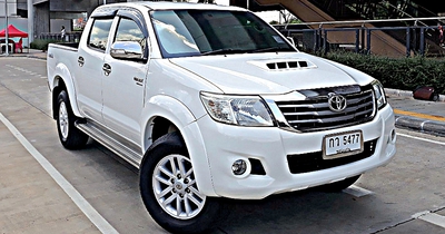 รถบ้าน รถมือสอง Toyota Hilux Vigo Champ Double Cab 2.5 E Prerunner เกียร์ MT ปี 2013 โดย หญิงรถบ้าน รถมือสองขอนแก่น ราคาถูก ผ่อนสบาย