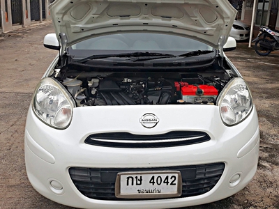 รถบ้าน รถมือสอง Nissan March 1.2 รุ่น E เกียร์ Auto ปี 2013 โดย หญิงรถบ้าน รถมือสองขอนแก่น ราคาถูก ผ่อนสบาย