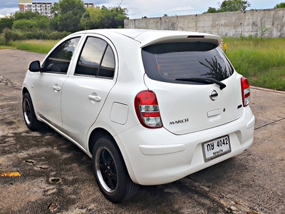 รถบ้าน รถมือสอง Nissan March 1.2 รุ่น E เกียร์ Auto ปี 2013 โดย หญิงรถบ้าน รถมือสองขอนแก่น ราคาถูก ผ่อนสบาย