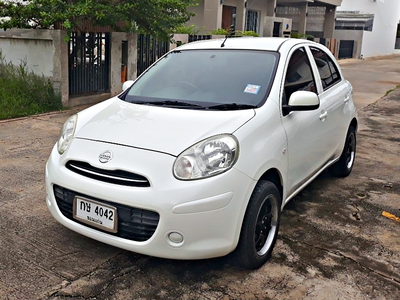 รถบ้าน รถมือสอง Nissan March 1.2 รุ่น E เกียร์ Auto ปี 2013 โดย หญิงรถบ้าน รถมือสองขอนแก่น ราคาถูก ผ่อนสบาย