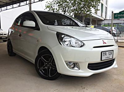 รถบ้าน รถมือสอง Mitsubishi Mirage รุ่น GLS เกียร์ Auto ปี 2556 โดย หญิงรถบ้าน รถมือสองขอนแก่น ราคาถูก ผ่อนสบาย