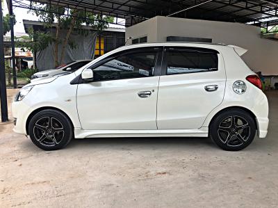 รถบ้าน รถมือสอง Mitsubishi Mirage รุ่น GLS เกียร์ Auto ปี 2556 โดย หญิงรถบ้าน รถมือสองขอนแก่น ราคาถูก ผ่อนสบาย