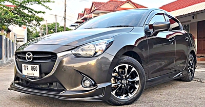 รถบ้าน รถมือสอง Mazda 2 SkyActiv-G 1.3 รุ่น High Plus เกียร์ Auto ปี 2016 โดย หญิงรถบ้าน รถมือสองขอนแก่น ราคาถูก ผ่อนสบาย