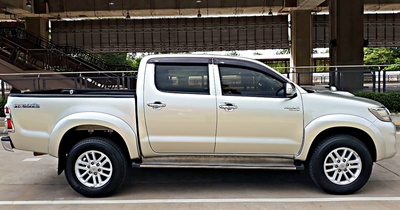 รถบ้าน รถมือสอง Toyota Hilux Vigo Champ Double Cab 2.5 G Prerunner เกียร์ MT ปี 2013 โดย หญิงรถบ้าน รถมือสองขอนแก่น ราคาถูก ผ่อนสบาย