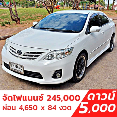 รถบ้าน รถมือสอง Toyota Corolla Altis 1.6 รุ่น E CNG เกียร์ Auto ปี 2011 โดย หญิงรถบ้าน รถมือสองขอนแก่น ราคาถูก ผ่อนสบาย