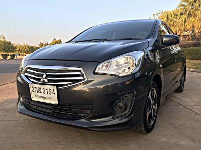 รถบ้าน รถมือสอง Mitsubishi Attrage 1.2 เกียร์ MT ปี 2014 โดย หญิงรถบ้าน รถมือสองขอนแก่น ราคาถูก ผ่อนสบาย