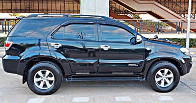 รถบ้าน รถมือสอง Toyota Fortuner 3.0 รุ่น V 4WD เกียร์ Auto ปี 2007 โดย หญิงรถบ้าน รถมือสองขอนแก่น ราคาถูก ผ่อนสบาย