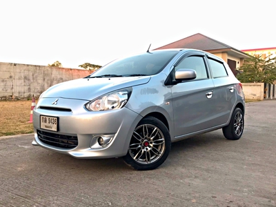 รถบ้าน รถมือสอง Mitsubishi Mirage 1.2 รุ่น GLS เกียร์ Auto ปี 2012  โดย หญิงรถบ้าน รถมือสองขอนแก่น ราคาถูก ผ่อนสบาย