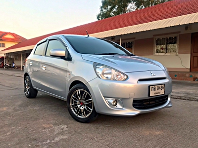 รถบ้าน รถมือสอง Mitsubishi Mirage 1.2 รุ่น GLS เกียร์ Auto ปี 2012  โดย หญิงรถบ้าน รถมือสองขอนแก่น ราคาถูก ผ่อนสบาย