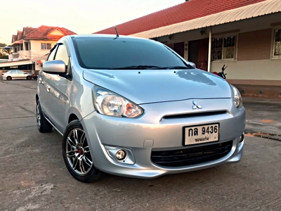 รถบ้าน รถมือสอง Mitsubishi Mirage 1.2 รุ่น GLS เกียร์ Auto ปี 2012  โดย หญิงรถบ้าน รถมือสองขอนแก่น ราคาถูก ผ่อนสบาย