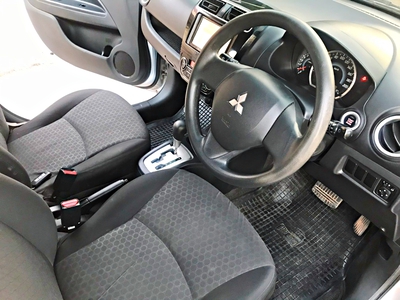รถบ้าน รถมือสอง Mitsubishi Mirage 1.2 รุ่น GLS เกียร์ Auto ปี 2012  โดย หญิงรถบ้าน รถมือสองขอนแก่น ราคาถูก ผ่อนสบาย