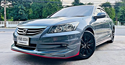 รถบ้าน รถมือสอง Honda Accord 2.4 i-VTEC รุ่น EL เกียร์ Auto ปี 2012 Gen8 Minor Change โดย หญิงรถบ้าน รถมือสองขอนแก่น ราคาถูก ผ่อนสบาย