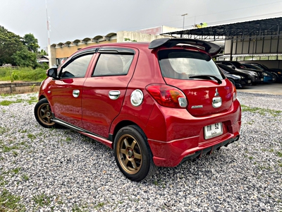 รถบ้าน รถมือสอง Mitsubishi Mirage 1.2 รุ่น GLX เกียร์ MT ปี 2015 โดย หญิงรถบ้าน รถมือสองขอนแก่น ราคาถูก ผ่อนสบาย