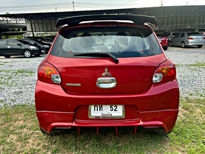 รถบ้าน รถมือสอง Mitsubishi Mirage 1.2 รุ่น GLX เกียร์ MT ปี 2015 โดย หญิงรถบ้าน รถมือสองขอนแก่น ราคาถูก ผ่อนสบาย