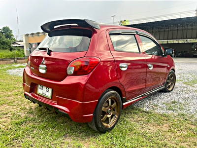 รถบ้าน รถมือสอง Mitsubishi Mirage 1.2 รุ่น GLX เกียร์ MT ปี 2015 โดย หญิงรถบ้าน รถมือสองขอนแก่น ราคาถูก ผ่อนสบาย