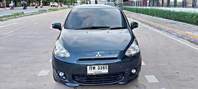 รถบ้าน รถมือสอง Mitsubishi Mirage 1.2 รุ่น GLS เกียร์ Auto ปี 2014  โดย หญิงรถบ้าน รถมือสองขอนแก่น ราคาถูก ผ่อนสบาย
