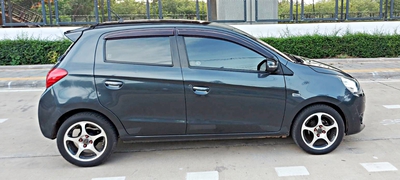 รถบ้าน รถมือสอง Mitsubishi Mirage 1.2 รุ่น GLS เกียร์ Auto ปี 2014  โดย หญิงรถบ้าน รถมือสองขอนแก่น ราคาถูก ผ่อนสบาย