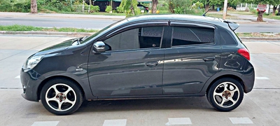รถบ้าน รถมือสอง Mitsubishi Mirage 1.2 รุ่น GLS เกียร์ Auto ปี 2014  โดย หญิงรถบ้าน รถมือสองขอนแก่น ราคาถูก ผ่อนสบาย